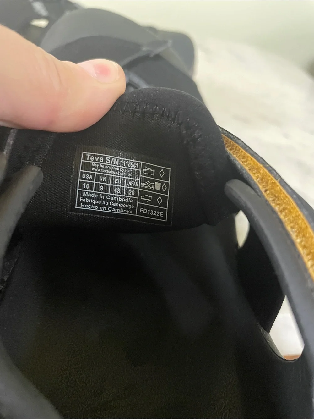 Teva Men’s Flintwood Sandals - Size 10